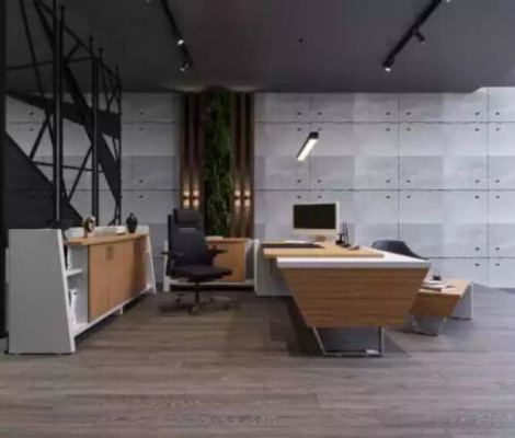 Tavolo moderno Design mobili da ufficio armadio da ufficio Design mobili in legno armadio