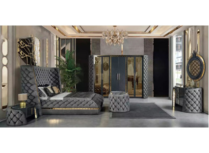Armadio guardaroba Armadio Chesterfield Armadi design Imbottiti 315cm
