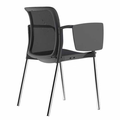 Poltrona moderna di alta qualità, design elegante, sedia nera elegante, sedia da ufficio.