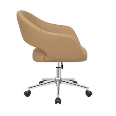 Sedia da ufficio di alta qualità e moderna Sedia da gaming Beige Sedia girevole per ufficio Nuova