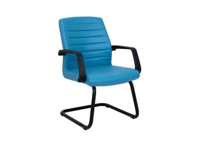 Sala d'attesa Studio Legale Arredamento per ufficio Blu Sedie in pelle Sedia da conferenza