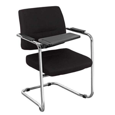 Elegante sedia nera, sedia moderna di alta qualità, sedia da ufficio di design nuova