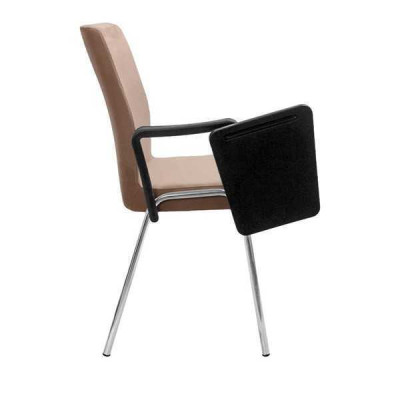 Sedia beige elegante Sedia moderna di alta qualità, design poltrona da ufficio nuova