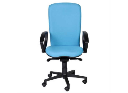 Sedia da ufficio da gioco blu poltrona ufficio sedia da scrivania sedia girevole.