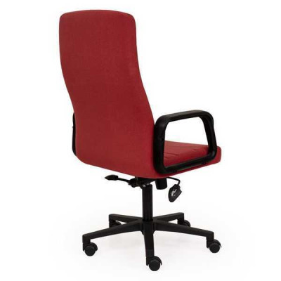 Sedia per ufficio moderna di alta qualità in stile gaming, sedia girevole rossa.