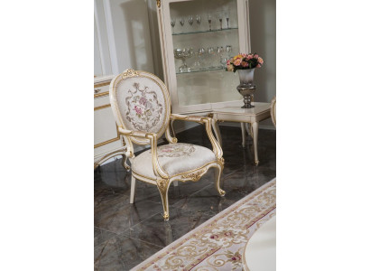 Poltrona Mobili Sedie Art déco Design Poltrona Tessuto Soggiorno Salotto