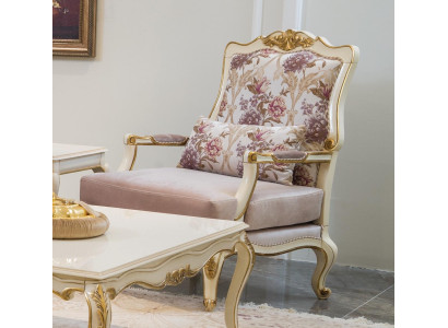 Mobili di lusso design poltrona design classico trono tessile soggiorno