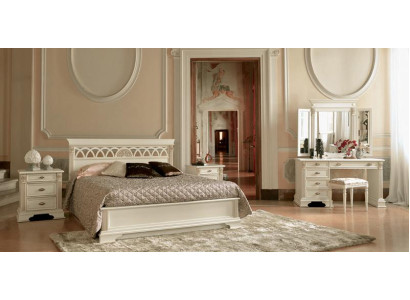Letto matrimoniale Letto Matrimoniale Design di lusso Letti Decorazioni Barocco Rococò Antico Stile