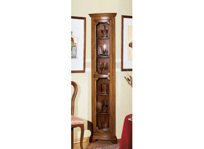 Mobili di design Vetrina in legno marrone stile italiano Lussuosi mobili classici buffet