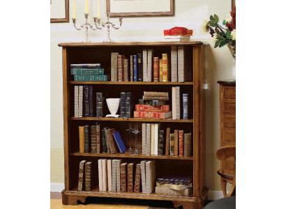 Vetrina soggiorno armadio libreria credenza mobili classici scaffali in legno