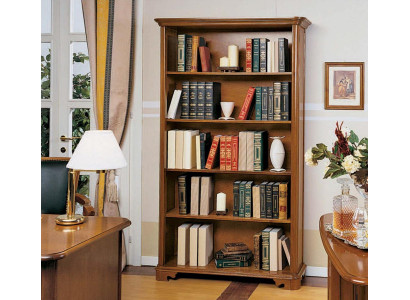 Libreria Mobili italiani Scaffale in legno Armadi Ripiani Vetrina Credenza