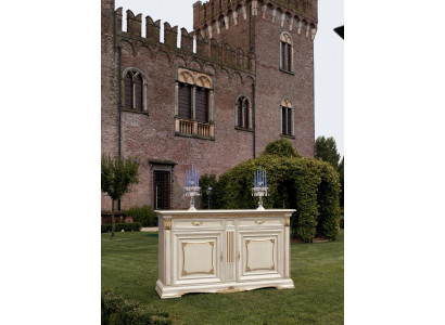 Comò Design Soggiorno Mobili in Legno Massello Nuovo Madia Basso Mobiletto Armadio Nuovo