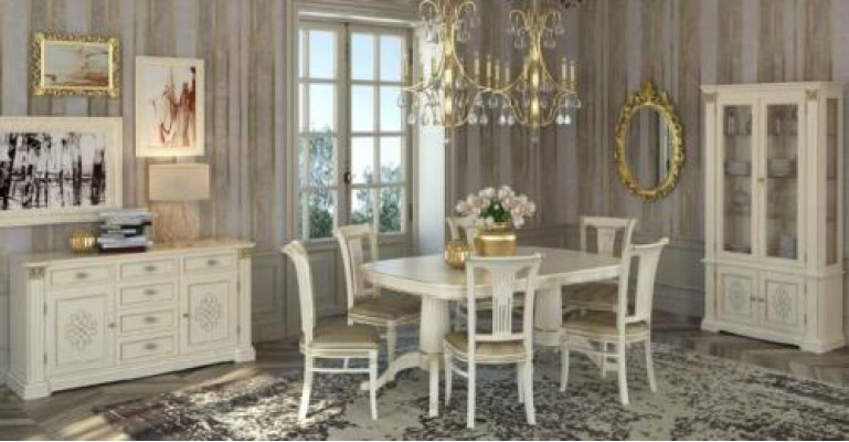 Imposta 4 sedie da sala da pranzo in legno con schienale e design sedute gruppo di mobili.
