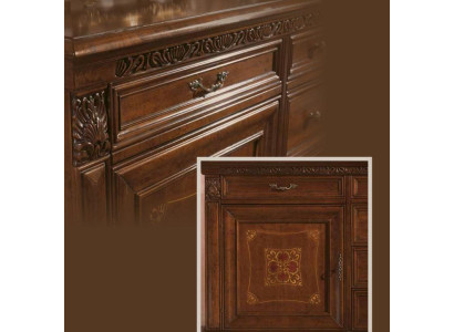 Barocco Rococò Buffet Comò di lusso in stile antico vero legno massiccio nuovo xxl grande