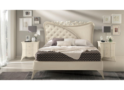 Camera da letto Letto Comodino Consolle Armadio Moderno Legno Set di lusso 6 pezzi.