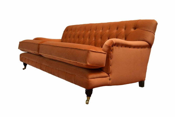 Chesterfield Design Divano di lusso in tessuto per divani e poltrone Nuovo