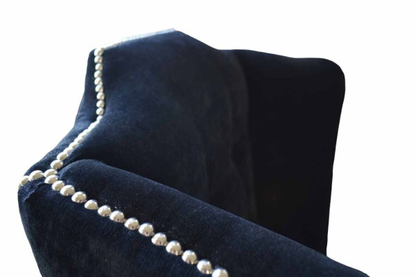Chesterfield poltrona con poggiatesta design lusso, divani in tessuto tessile monoposto imbottiti