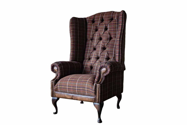 Divano Chesterfield design Poltrona Divano Imbottito Poltrona 1 posto a sedere Nuovo