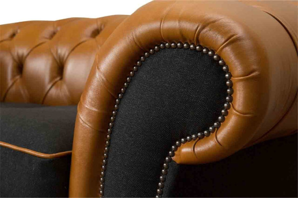 Chesterfield divano in pelle, divano, imbottito 2 posti, tessuto divani, divani