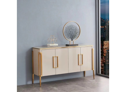 Lusso Moderno Stile Comò Sideboard Comodini Mobile in Legno Buffet
