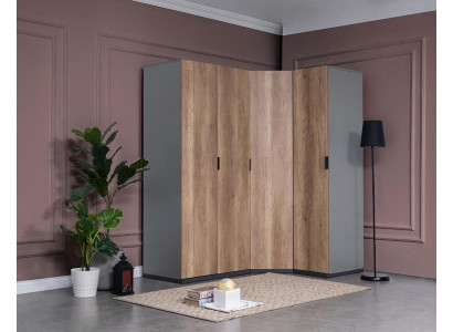 Armadio per l'abbigliamento camera da letto giovane marrone Armadi Mobili Design Nuova camera da letto