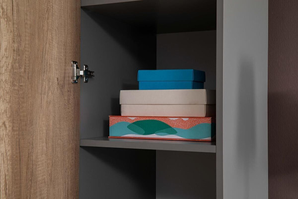 Armadio per l'abbigliamento camera da letto giovane marrone Armadi Mobili Design Nuova camera da letto