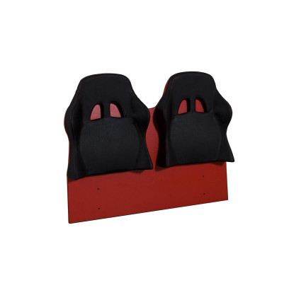 Mobili per bambini Letto Camera da letto Auto da corsa Carrozza Letti in legno Nero Nuovo