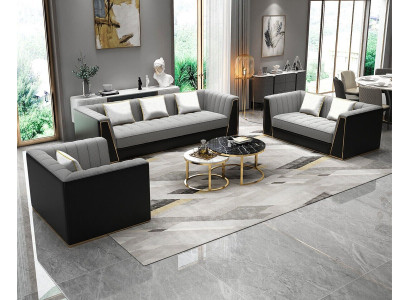 Set di divani 3 2 1 posti design divano imbottito divani moderni.