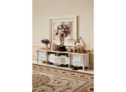 Barocco credenza armadio scaffale armadi mobili supporto TV comò