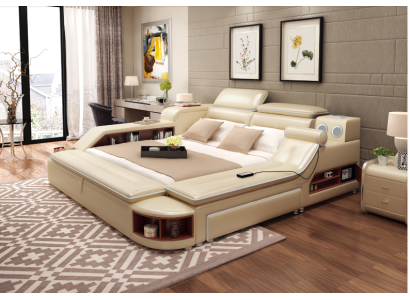 Letto multifunzione con cassaforte, riscaldamento, lettino USB, suono, doppio letto, funzione nuova.