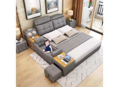 Struttura letto Letti 180x200cm Hotel Letto multifunzione Letti matrimoniali