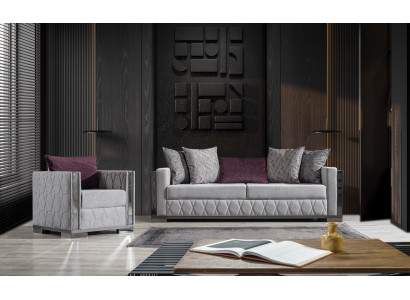 Argenteria divano set di cuscini del divano divano 3+1 posti.