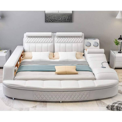 Letto multifunzione Letto matrimoniale Letti Letto matrimoniale Letto imbottito Camera da letto