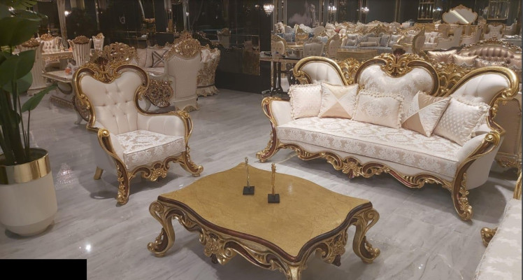 Set di divani 3 posti più 1 posti Divani Tessuto Gruppo Soggiorno Nuovo