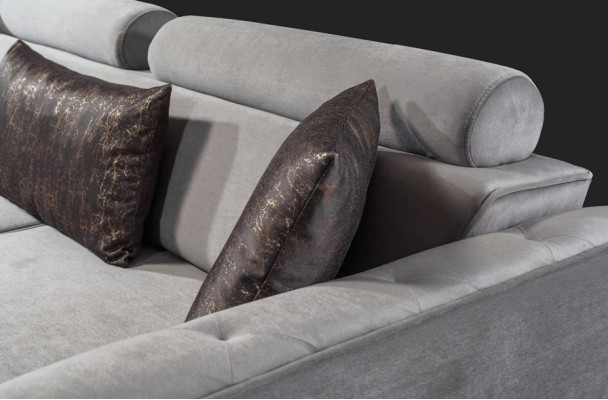 Divano componibile 3+3+1 posto Design Divani Divano Divano Poltrona Sitz Divano