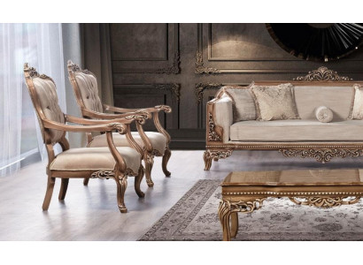 Poltrona poltrona da salotto lussuoso barocco design imbottito design posti a sedere nuovo