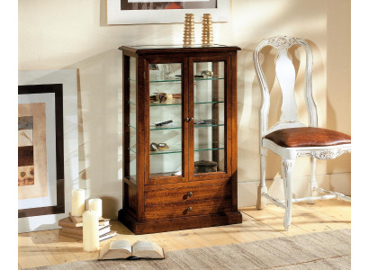 Soggiorno Mobili Vetrine in Legno Massiccio Vetrine in Vetro Armadio in Legno Massiccio Credenza Vetrina