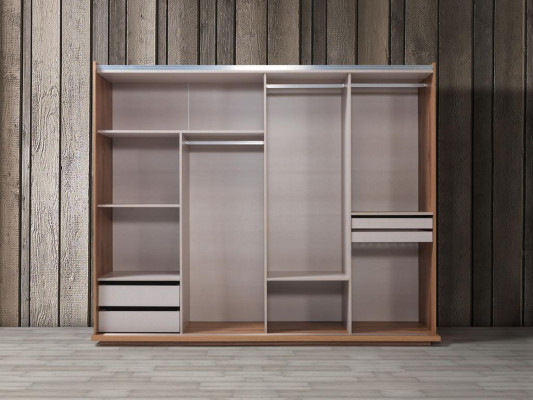 Set da camera da letto 5 pezzi Design di lusso Letto Chesterfield Set completo