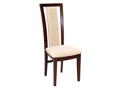 Set completo di sedie imbottite con schienale per ristorante in legno, 20 sedie come gruppo.