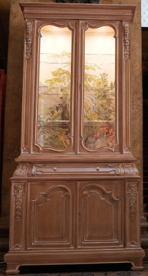 Vetrina sala da pranzo, credenza in vetro, design mobili Bizzotto, mobile soggiorno, credenza nuova.