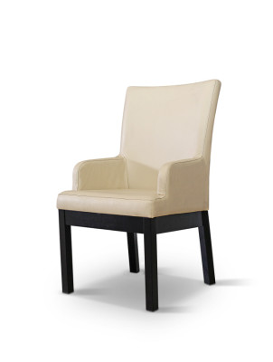 Design poltrona imbottita Set 2x sedia legno 100% pelle sedie sala da pranzo ristorante