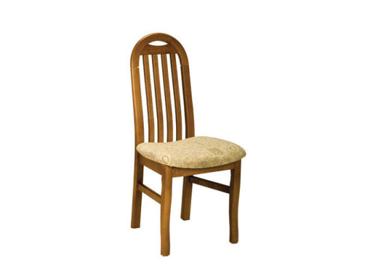 Sedia 2x sedie gruppo set soggiorno sala da pranzo arredamento legno stile country tessuto