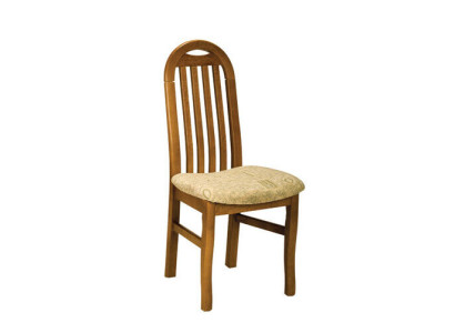 Sedia 2x sedie gruppo set soggiorno sala da pranzo arredamento legno stile country tessuto