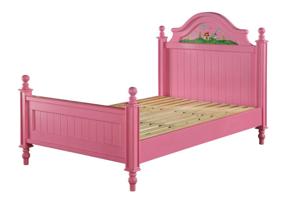 Letto imbottito design di lusso Letti matrimoniali per hotel Camera da letto in legno 120x200cm Nuovo