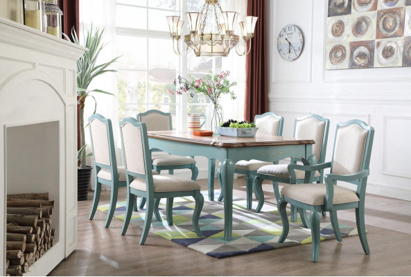 Tavolo da pranzo tavolo in legno design classico Sala da pranzo Soggiorno Tavolo in legno