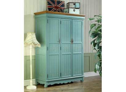 Armadio vestiti Design Armadi in legno massello Arredamento country Armadi Nuovi