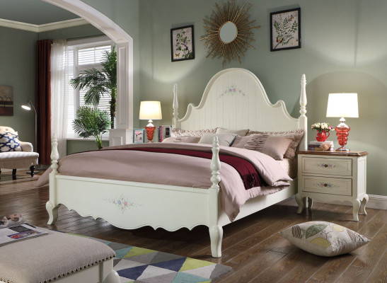 Set camera da letto di classe 3 pezzi Letto Matrimoniale Letti 2x Comodino Legno 3 pezzi. Nuovo