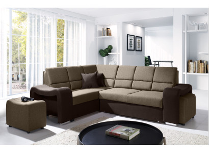 Divano letto divano letto design con funzione letto + contenitore letto divano a angolo divano NUOVO!