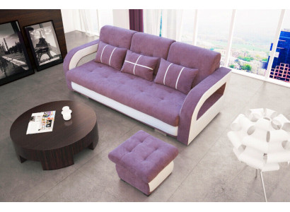 Divano letto a 3 posti con funzione letto e contenitore letto a scomparsa Sofà letto a ribalta