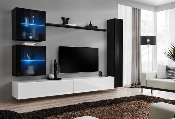 Set da parete 6 pezzi arredamento di lusso per soggiorno Designer TV cabinet parete